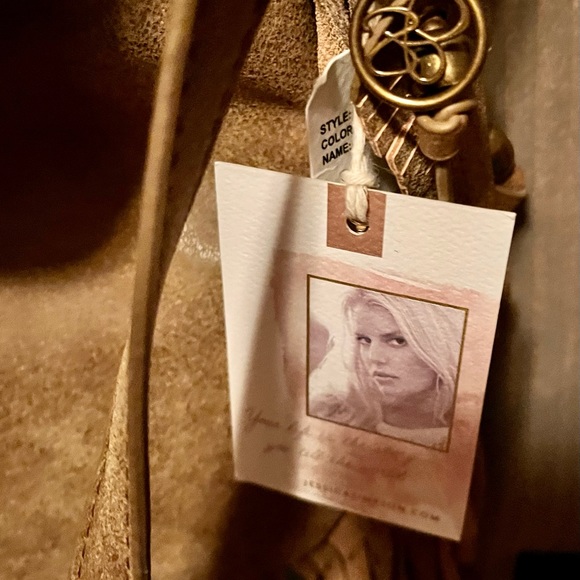 Jessica Simpson fringe Purse with studs.. such a stunning piece - Picture 6 of 7